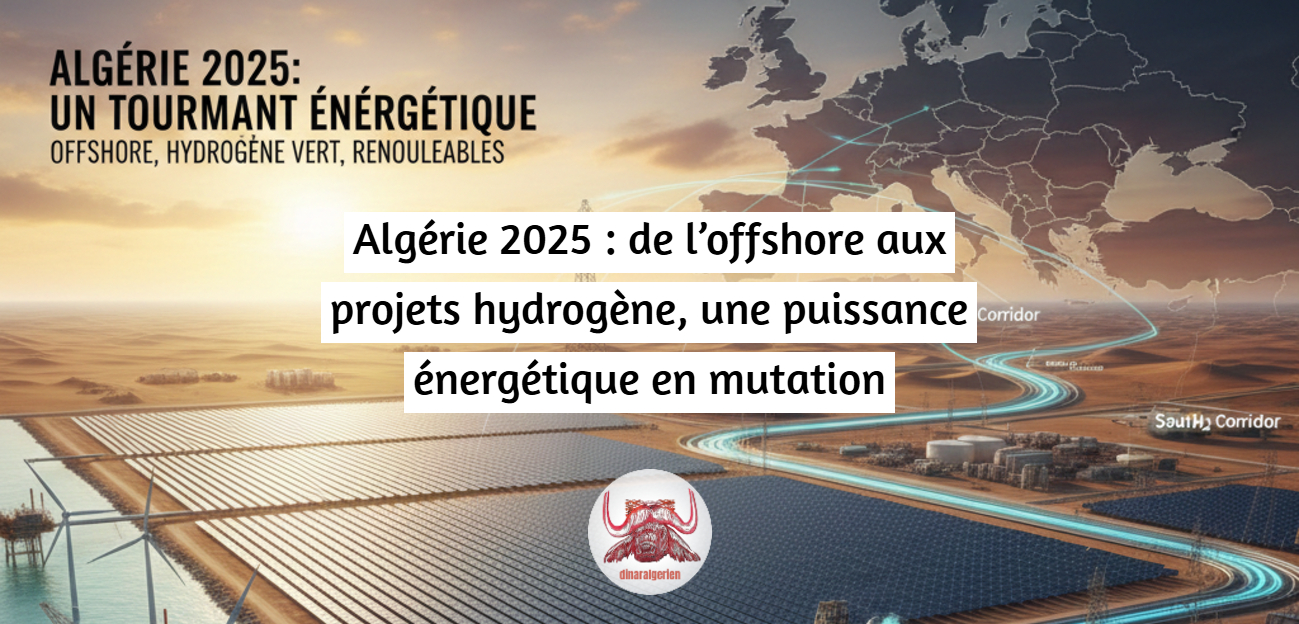 Algérie 2025 : de l’offshore aux projets hydrogène, une puissance énergétique en mutation